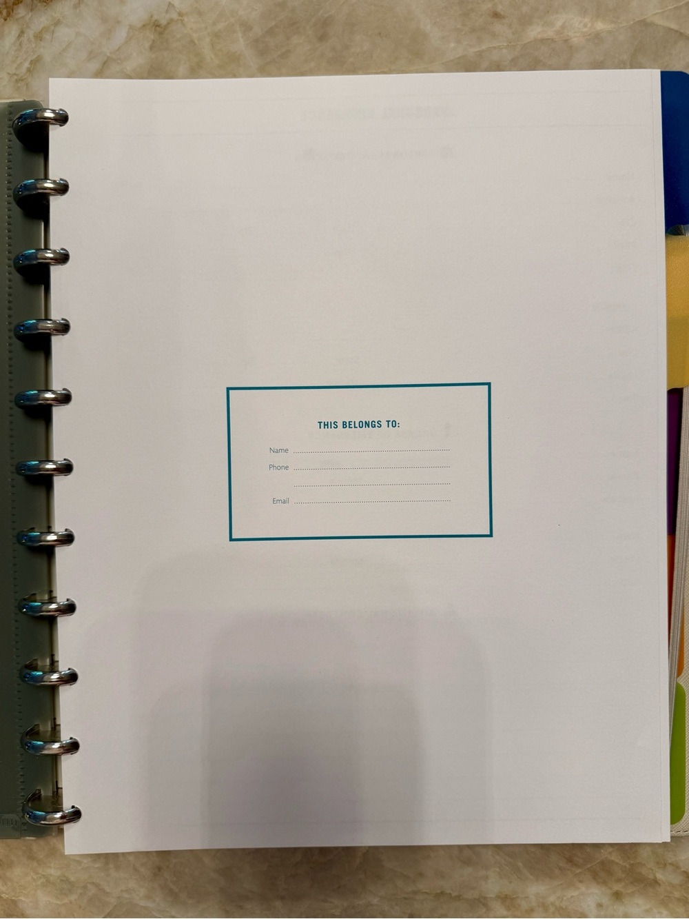 Discbound Notebook - Picture 3 of 5